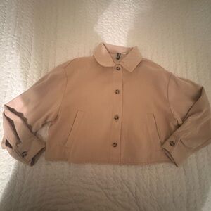 Divided Light Tan Utility Jacket